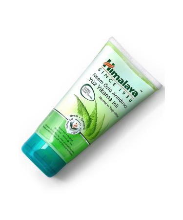 Himalaya Purifying Face Wash Gel Neem Turmeric Paraben-Free Normal-Oily Skin 150 ml GK RN284 - Buy Online on GoSupps.com