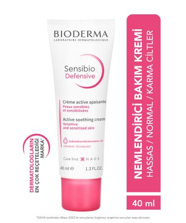 Bioderma Sensitive Normal Skin Antioxidant Sensibio Defensive Moisturizing Care Cream 40 ML SH NEE58