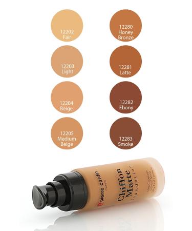 Pierre Cardin Chiffon Touch Matte Appearance Foundation - Medium Beige - Buy Online on GoSupps.com