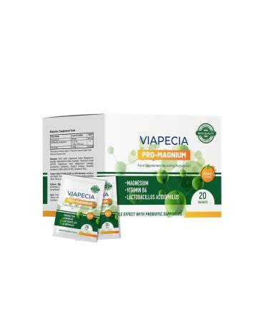 Viapecia Viapecia Pro-Magnesium - 20 Sachets