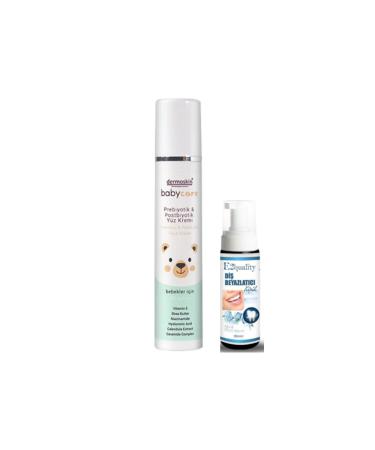 Dermoskin BabyCare Prebiotic and Postbiotic Face Cream 50 ml - Teeth Whitening Foam