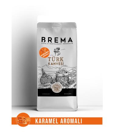 Brema Caramel Flavored Turkish Coffee 500 Gr.