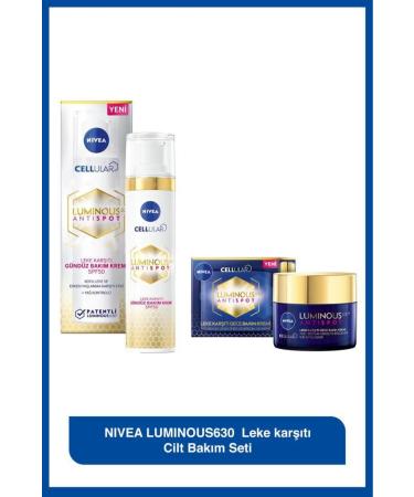 NIVEA N VEA LUMINOUS630 Anti-Spot Serum + Anti-Spot Day Care Cream Set