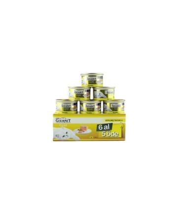 Gourmet Gold Canned Food with Minced Chicken Meat 85Gr BUY 6 PAY 5