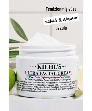 Kiehl's 24 Hour Ultra Facial 2.3 Times More Moisturizing Daily Care Cream 50 ml - Buy Online on GoSupps.com