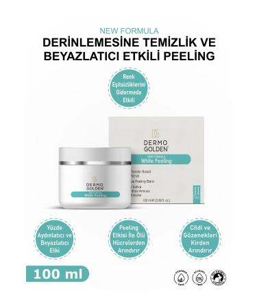 DG DERMO GOLDEN White Peeling Whitening Effect Dead Cell Purifier 100 ml