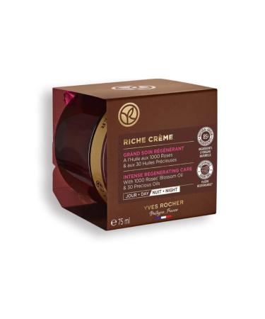 Yves Rocher Concentrate Cream Nourishing Anti-Aging Precious Oil Care Riche Cr me Vitamin A & Vitamin E 75 ml - Buy Online on GoSupps.com