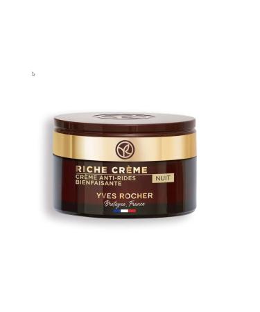 Yves Rocher Night Cream - Nourishing Anti-Aging Precious Oil Care / Riche Cr me 50 ML