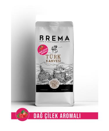 Brema Mountain Strawberry Flavored Turkish Coffee 500 Gr.