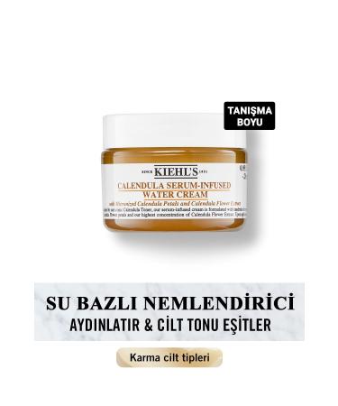 Kiehl's Brightening and Skin Tone Equalizing Water-Based Moisturizing Cream for Combination Skin Types 28 ml