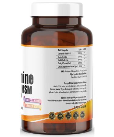 Ncs Glucosamine Chondroitin Msm Turmeric 120 Tablets - Buy Online on GoSupps.com