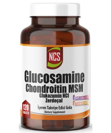 Ncs Glucosamine Chondroitin Msm Turmeric 120 Tablets