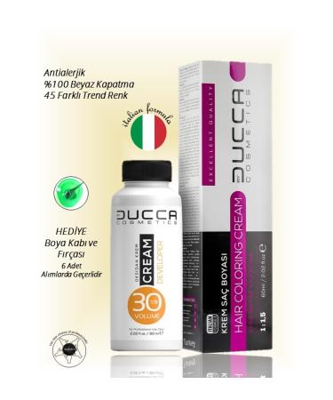 BY DUCCA Ash Blonde No:7.1 Hair Dye 60 ml (PROFESSIONAL HAIR DYE) - Buy Online on GoSupps.com