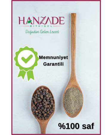 Hanzade Herbal Black Pepper Grain 250 Gr - High Caliber Coarse Grain - Buy Online on GoSupps.com