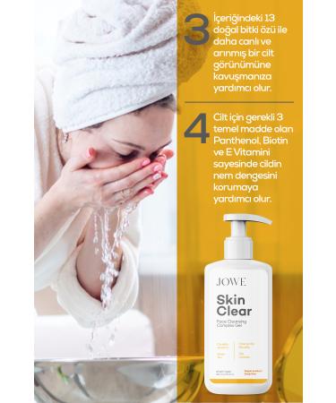 JOWE Skin Clear Facial Cleansing Gel 200 Ml - Buy Online on GoSupps.com