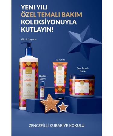 Avon Care Festival Gingerbread Multi-Purpose Cream 400 Ml. - Buy Online on GoSupps.com