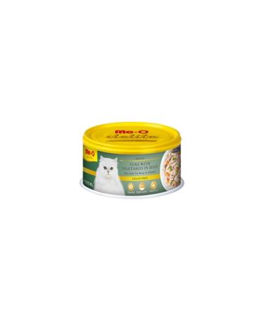 me-o Adult Tuna With Vegatable In Jelly 24 packs 80 gr
