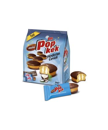 Eti Popkek Coconut Mini 180 Gr X 10 Pieces