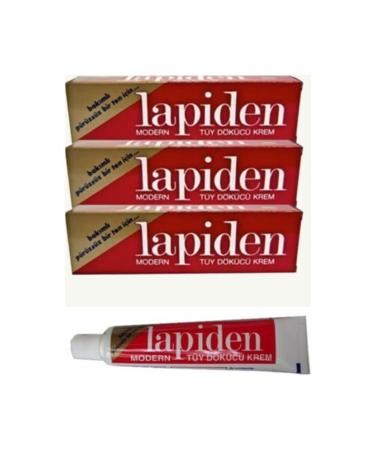 Lapiden Classic Red Hair Removal Cream 40gr 3 Pieces
