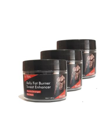 H NTOHU Fat Burner Firming Exercise Cream for Men 100ml 3Pcs