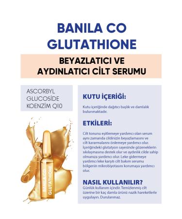 Banila Co Glutathione Serum Whitening Brightening Sodium Hyaluronate Glutathione Serum 2 ml X 10 - Buy Online on GoSupps.com