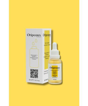 Oripeaux Anti-Spot Brightening Vitamin C Skin Serum 30 ml (2% Arbutin-7% Niacinamide-1% Hyaluronic Acid) - Buy Online on GoSupps.com