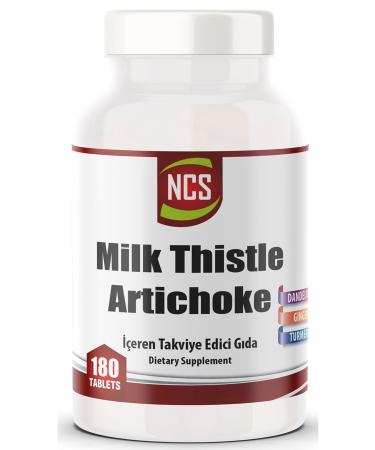 Ncs Thistle Artichoke Dandelion Ginger Radish Parsley Turmeric 180 Tablets