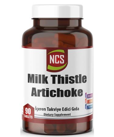 Ncs Milk Thistle Artichoke 90 Tablets Dandelion Ginger Radish Parsley Turmeric Milk Thistle Burdock