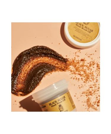 Skinfood Black Sugar Reusable Regenerating Face Mask 100g - Buy Online on GoSupps.com