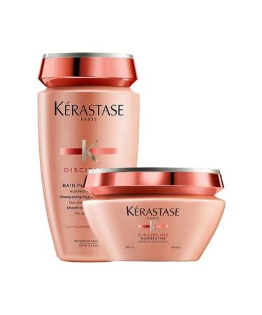 Kerastase Discipline Bain Fluidealiste Sulfate-Free Shampoo 250 Ml + Mask 200 Ml kerastaseevanoonline1381