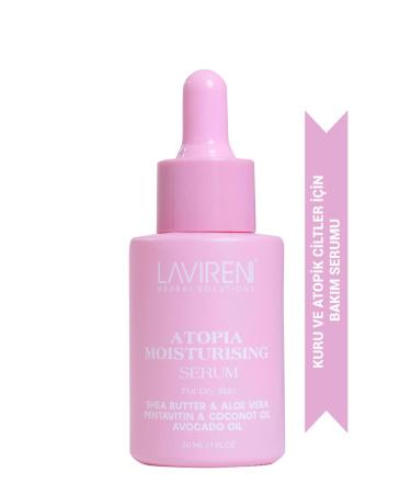Laviren Intensive Moisturizing Serum for Dry and Atopic Skin Shea Butter & Aloe Vera & Coconut Oil 30 ml - Buy Online on GoSupps.com