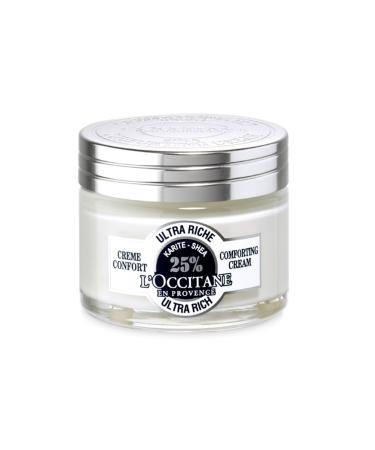 L'Occitane Shea Ultra Rich Comforting Cream - Shea Moisturizer - For Dry Skin Types 50 ml