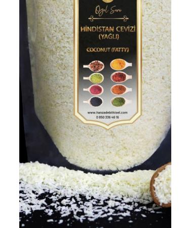 Hanzade Herbal Coconut Coarse Grate 1 Kg - Fat Free Full Fat - Buy Online on GoSupps.com