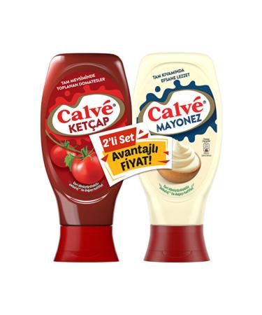 Calve Ketchup 430 gr + Calve Mayonnaise 380 gr