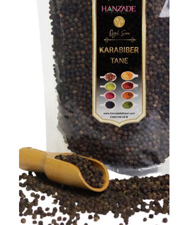 Hanzade Herbal Black Pepper Grain 1 Kg - High Caliber Coarse Grain - Buy Online on GoSupps.com
