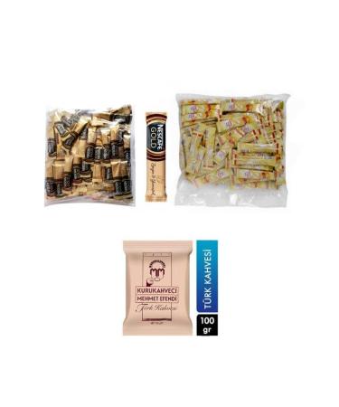 Nestle Nescafe Gold 2 gr Coffe Mate 5 gr Mehmet Efendi 100 gr