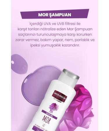 Mousson Anti-Orange Purple Sulfate-Free Hair Care Shampoo - Buy Online on GoSupps.com