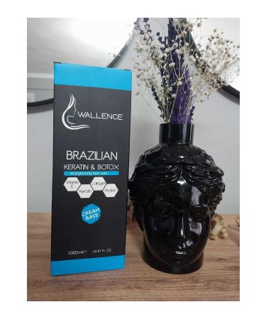 wallence Brazilian Blow Dry - Keratin Care & Botox Care Permanent Repair and Hair Straightener 1000 ML - Buy Online on GoSupps.com