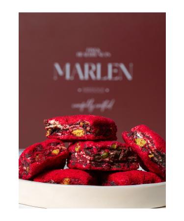 Marlen Strawberry Baklava Turkish Delight 100g