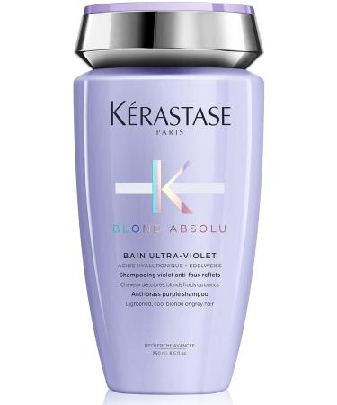 Kerastase Blond Absolu Bain Ultra-violet Cool Tones Protective Purple Shampoo 250ml--5655 lmlkfhsjQOP P7