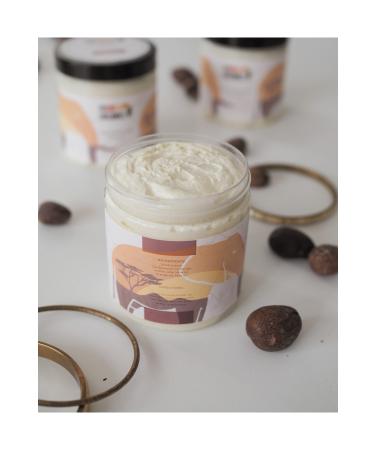 FADHILA ORGANICS Intense Moisturizing Sandalwood Mango Body Butter - Soothing Repairing Body Cream - 80 Gr - Buy Online on GoSupps.com