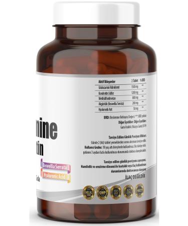 Ncs Glucosamine Chondroitin Msm Hyaluronic Acid 120 Tablets - Buy Online on GoSupps.com