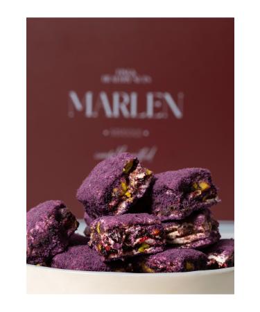 Marlen Black Mulberry Baklava Turkish Delight 500g