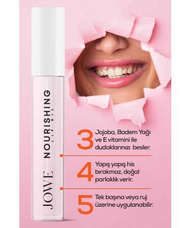 JOWE Nourishing Lip Oil Lip Care Oil - 6 ml - Buy Online on GoSupps.com