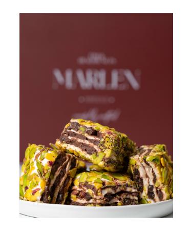 Marlen Filet Pistachio Baklava Turkish Delight 1000g