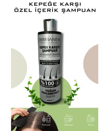 dermanew hair 0 Effective ANTI-DANDRUFF SHAMPOO - FOR DANDRUFF HAIR - Strengthening Care for Weak Hair