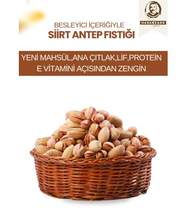 Hasanzade Siirt Pistachio Main Cracked Double 500 GR