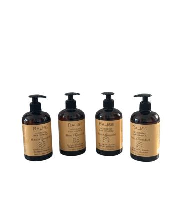 Raliss Flaxseed Honey Essence Shampoo 500 Ml x 4 Pieces
