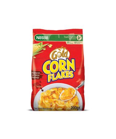 Nestle Gold Corn Flakes Whole Grain Corn Flakes 200 Gr x 3 Pieces