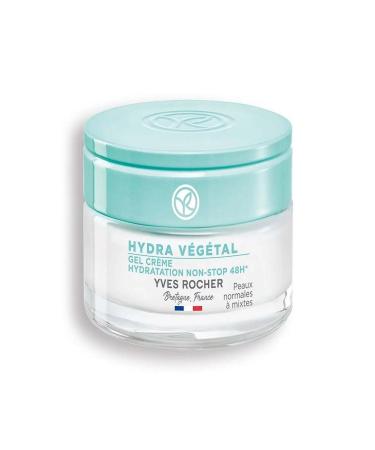 Yves Rocher Gel Cream - Normal and Dry Skin / Hydra Vegetal Moisturizing and Revitalizing - Aloe Vera & Escin 50 ml